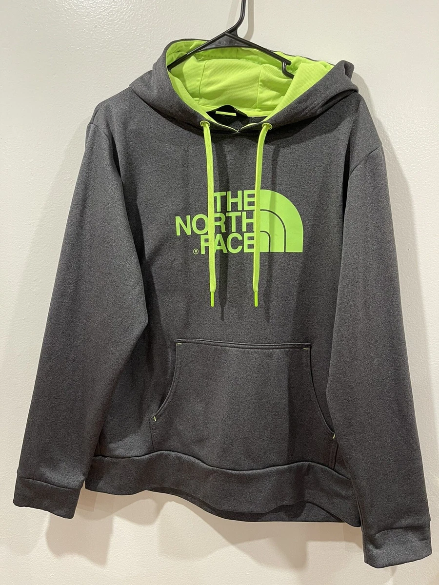 Green north cheap face hoodie mens