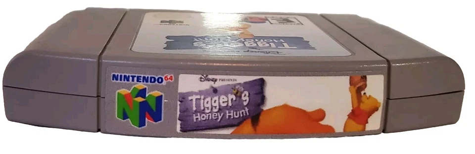 Tigger's Honey Hunt N64 (Nintendo 64, 2000) Disney TESTED & WORKING - Image 3 of 4