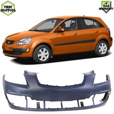 Front Bumper Cover Primed Plastic For 2006-2009 Kia Rio Rio5 Front Bumper Cover Primed Plastic For 2006-2009 Kia Rio Rio5