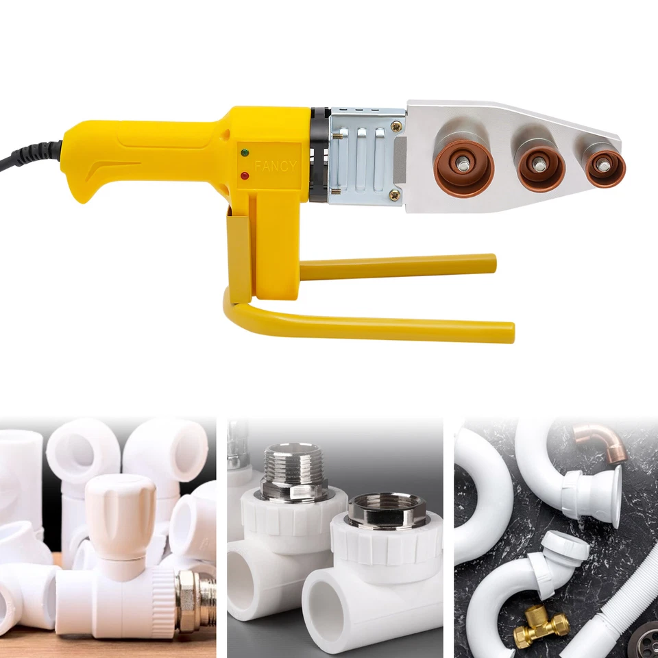 Saldatrice per tubi saldatrice a manicotto saldatura a manicotto saldatura plastica 800 W - Immagine 2 di 4