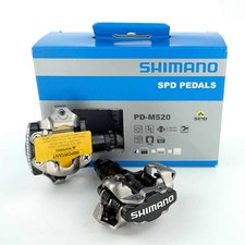 shimano m520 clipless spd mtb pedals