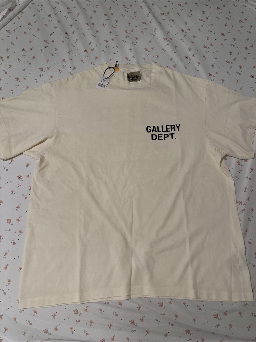 GALLERY DEPT. 国内送 Souvenir Tシャツ オレンジ Authentic Gallery Department Souvenir Tee Shirt Cream Orange
