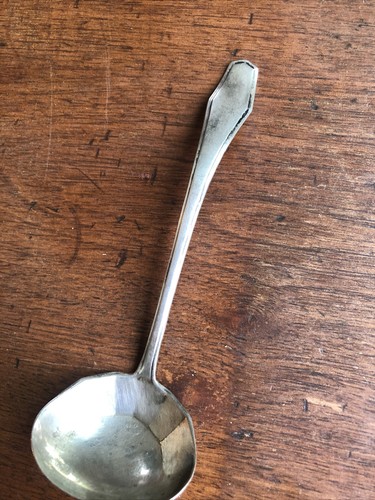Antique Alvin Sterling Silver Hampton Cream Ladle No Monogram - Picture 5 of 9