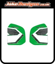 TRIBAL GREEN TANK STICKERS TO MATCH OUR FULL KART STICKER KIT - JakeDesigns