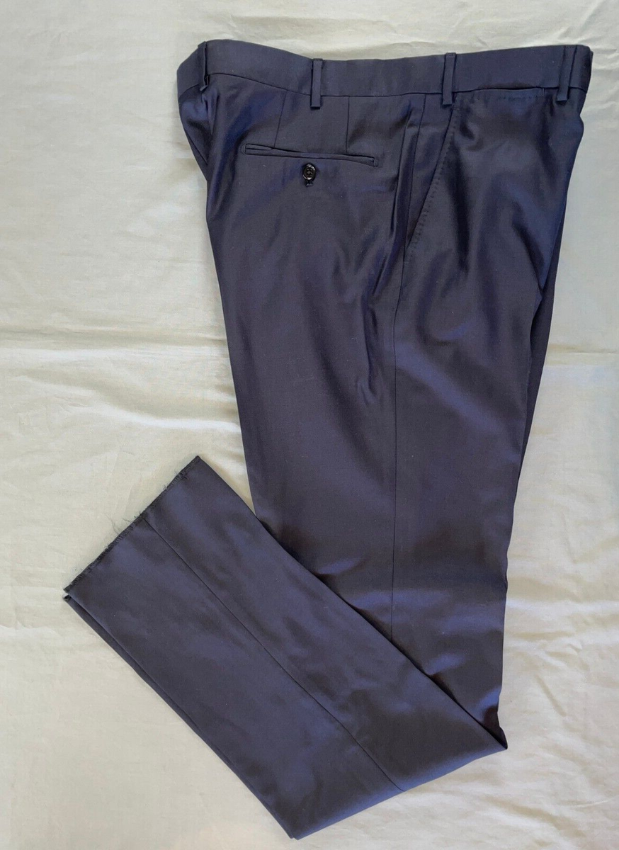 emporio armani baggy slacks グレー EMPORIO ARMANI FASHION TROUSERS | REVERSIBLE