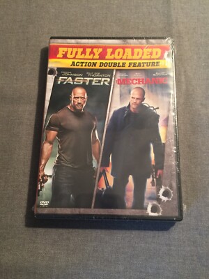 Fully Loaded Action Double Feature Faster and The Mechanic DVD New ...