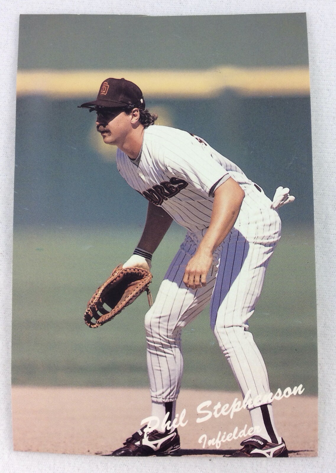 1990 San Diego Padres Team Issue Color PostcardPhil Stephenson eBay
