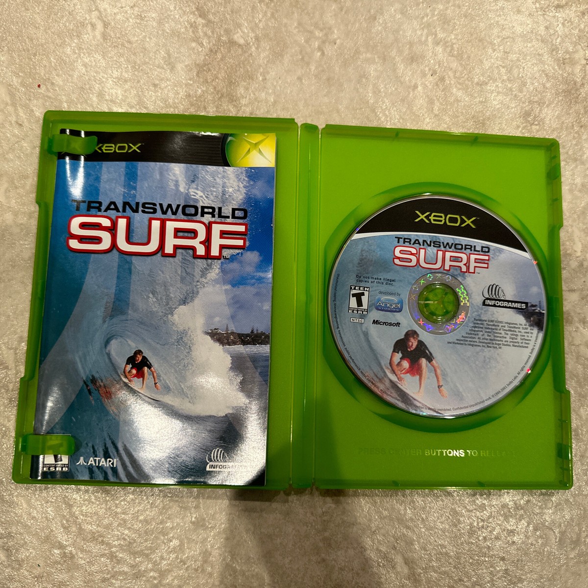 Jeu Vidéo TRANSWORLD SURF Pour Xbox - Version Complète - Bon état - Vendu Par Un Vendeur Pro