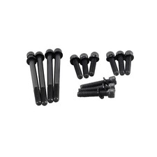 Stainless Steel Black Primary Cover Screws Kit for Harley 18 Softail FXBB FXDR