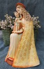 EXTREMELY RARE SAMPLE M.I HUMMEL FLOWER YELLOW MADONNA 10 DOUBLE CROWN TMK-1 — photo 10