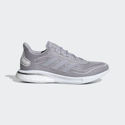 Adidas Supernova Boost Glory Gray/Silver Metallic Women's Running Shoes FV6018