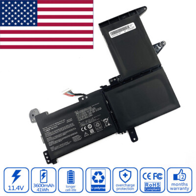 B31N1637 Battery for Asus R520UQ-BQ470T R520UF-EJ635T R520UF-EJ628T X510UN-1B