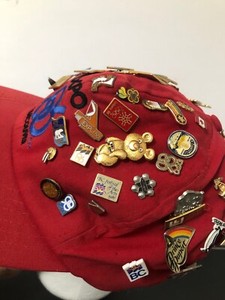 Expo 86 pins Vancouver with Hat Olympic