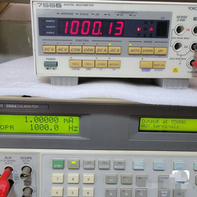 cxc，Yokogawa 7555 5 1/2 Digital Multimeter | eBay