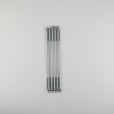 10 New Drum Tension Rods 210mm 8 1/4" Chrome with Washers Drum Part