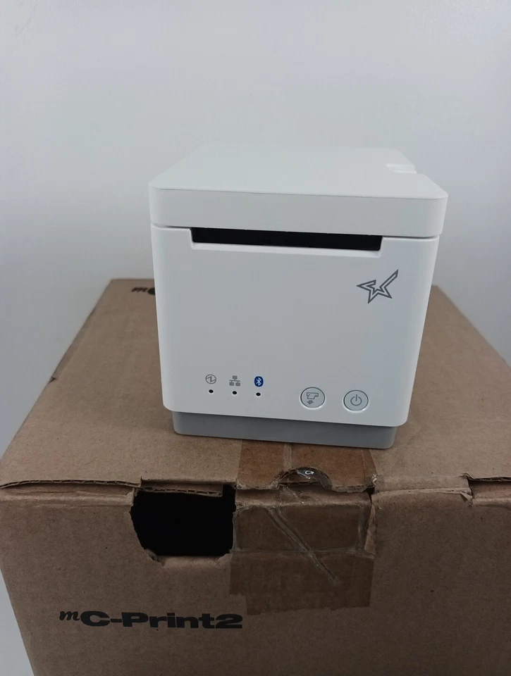 Star mC-Print2 MCP21LB White. Thermal Printer Bluetooth - Unused - - Image 3 of 4