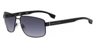New Hugo Boss Sunglasses BS 1035/S 0003/9O Matte Black/Dark Gray Gradient 64mm