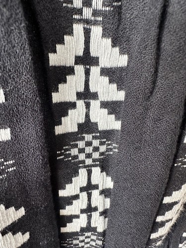 NWT Elan Aztec Black White Sz Small Strapless Cropped Pant Jumpsuit Romper - Picture 8 of 11