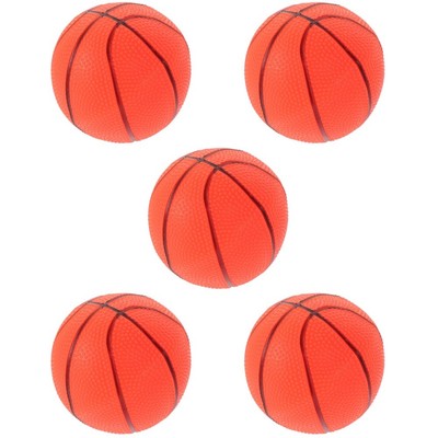  5pcs Kinder Hüpfbasketball Bouncy Ball Plaything Kinder tätscheln Ball Ball