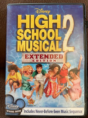 High School Musical 2 (DVD 2008 Buena Vista) Zac Efron, Vanessa Hudgens