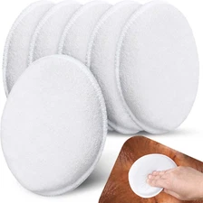 6 Pcs Cutting Board Oil Applicator for Oil Board Microfiber Cloth Applicator for