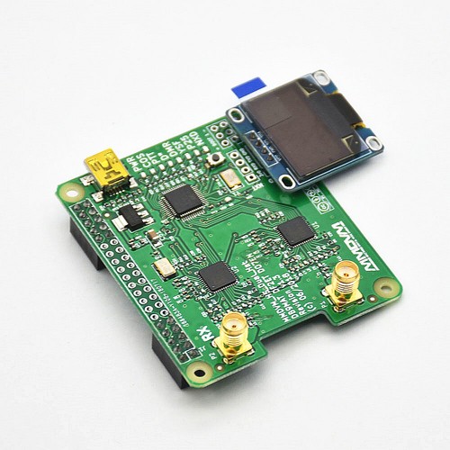 Unterstützung P25 DMR-V1.3 MMDVM_HS_Dual_Hat Duplex Hotspot-Platine+Antenne+OLED - Zdjęcie 11 z 13