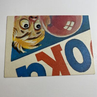 🍋 1979 Topps Chewing Gum “My-T-Fink” No. 62 Sticker Vintage Retro