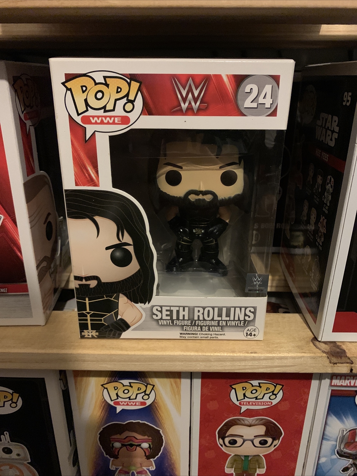 Seth Rollins - Figura De Vinilo/Pop Funko Wwe - (24)