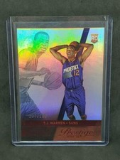 2014 PRESTIGE BASKETBALL #173 - SP/199 RED BONUS SHOTS - T.J. WARREN RC - PACERS