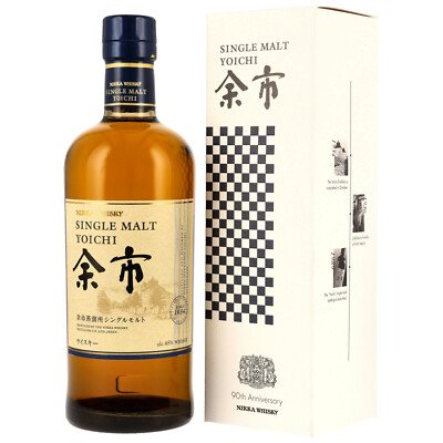 (98,56 /1L) Nikka Yoichi Single Malt 90th Anniversary- 700ml,- 45%vol.
