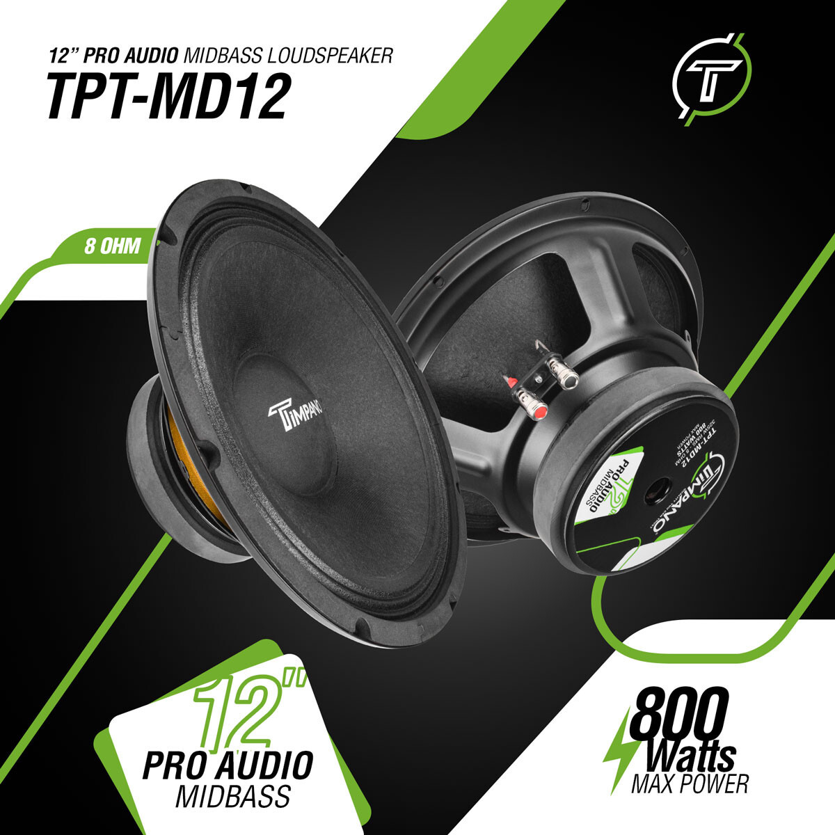 1x Timpano TPT-MD12 – 12
