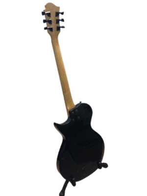 Used Burny / Fernandes LS-55S Les Paul-ish Black Sustainer Bigsby