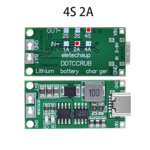 12.6V 16.8V 18650 2S 3S 4S Step Up Board Lithium Battery Charging Boost Module - Picture 16 of 17