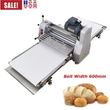 110V Commercial Dough Sheeter Machine Reversible Roller Dough Pastry Machie