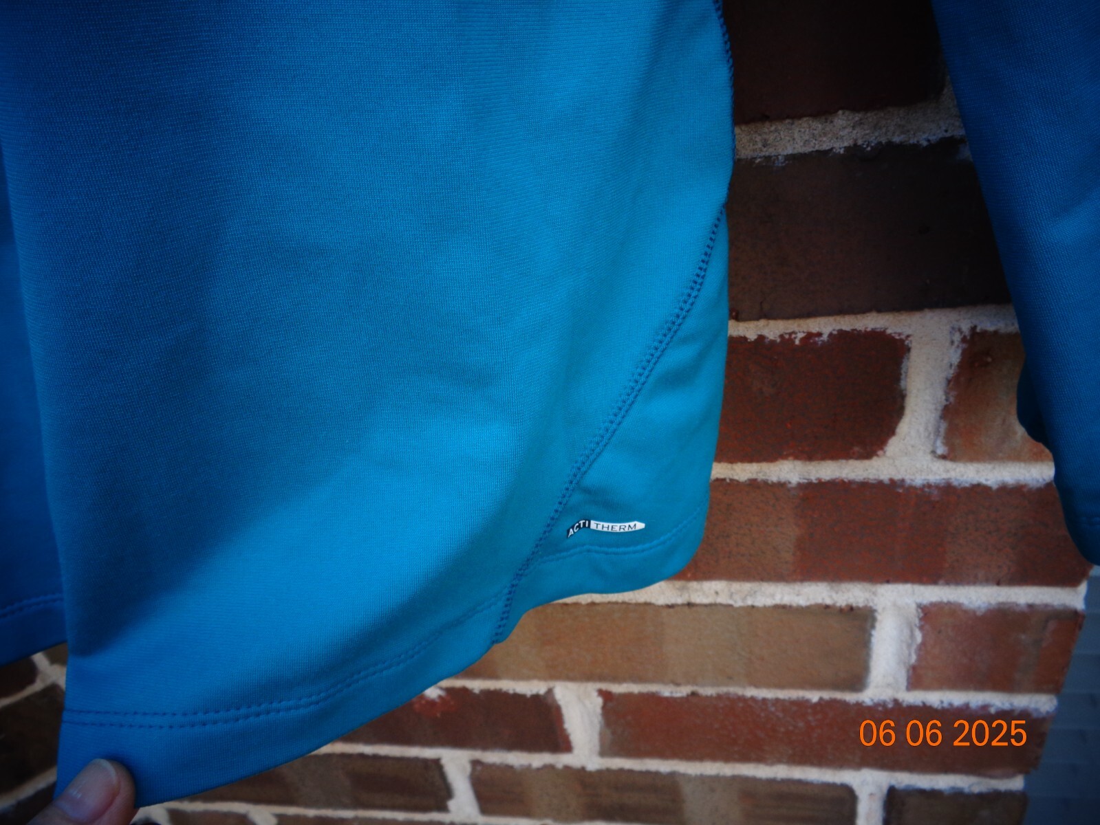 Giacca da corsa Salomon donna ActiTherm blu azzurro full zip XL