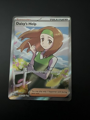 AJUDA DA DAISY #195/165 Pokémon 151 Scarlet & Violet | Brasil