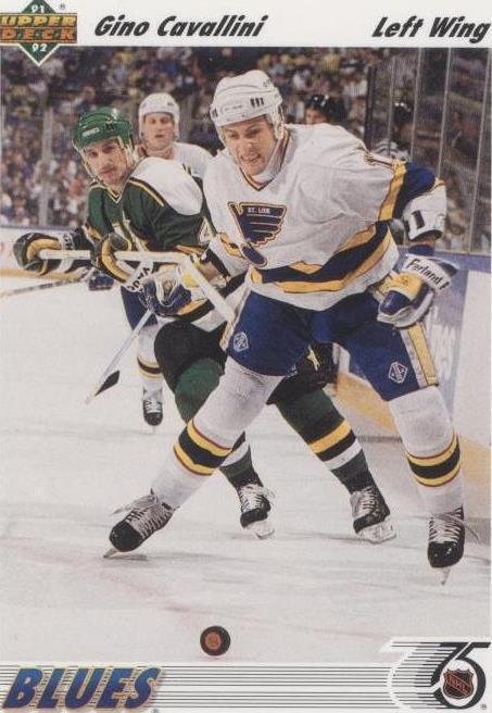 1991-92 Upper Deck - Gino Cavallini #187 - 1 of 1