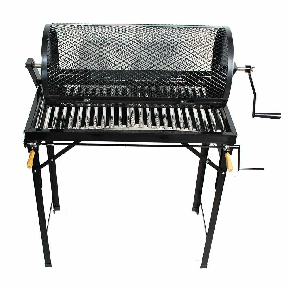 Santa Barbara CR-BARBACOA-2 Rotating Chili Roaster with Portable BBQ Stand