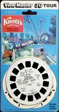 Knott's Berry Farm 1979 - 3D View-Master 3 Reel Packet NEW SEALED