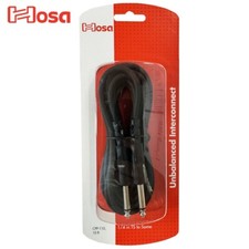 Hosa CPP-110 10FT 1/4" TS Male to Same Unbalanced Interconnect Cable