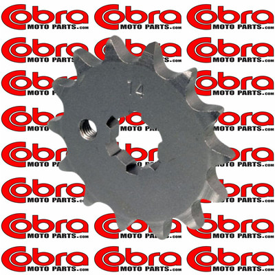 Cobra CX50 Front Sprocket 14 | Cobra 50cc KING SR JR FWE Dirt Bike | PCKG0014