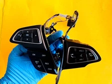 2015-18 FORD FOCUS STEERING WHEEL AUDIO CRUISE CONTROL SWITCH OEM F1ET-9E740-BB