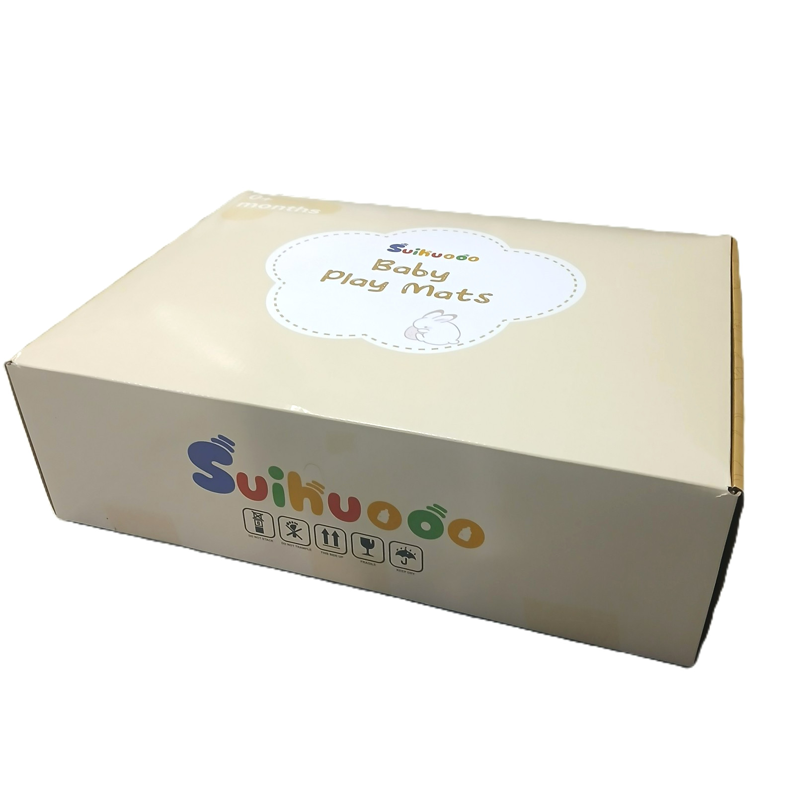 Baby Wooden Play Gym Newborn Developmental Zones Tummy Time Mat 7 in 1 Set NEW