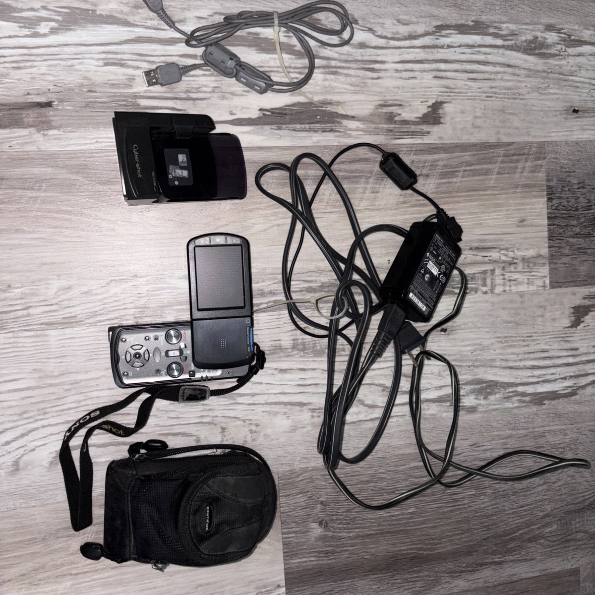 Sony Cyber-shot DSC-M1 5.1MP Digital Camera - Black for sale