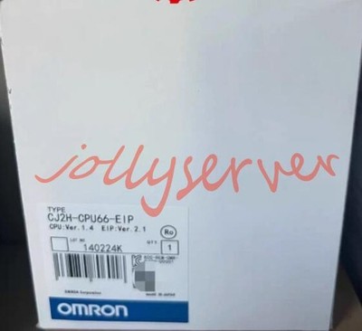 1PC NEW Omron CJ2H-CPU66-EIP CPU:1.4  EIP:2.1 CJ2HCPU66EIP