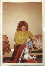 vtg 1970 candid concert snapshot photo The Who Roger Daltrey WH26