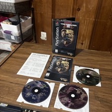 TESTED NEAR MINT COMPLETE CIB Wing Commander III: Heart Tiger PlayStation PS1 NM