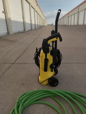 Karcher Electric Pressure Washer Wheel-Mounted with Hose
