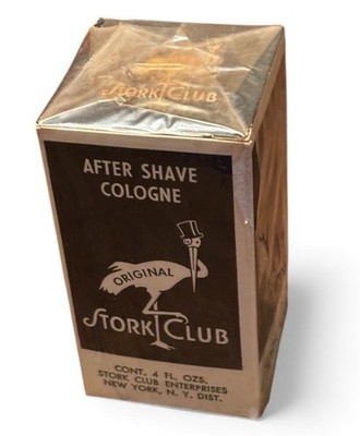 Vintage NOS Stork Club New York Men s After Shave Cologne Sealed