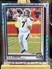  25 Optic Football C J Stroud Blu Rocket Emoji SP #162